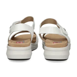 FLUCHOS Sandalias con plataforma de Mujer F1475 BLANCO