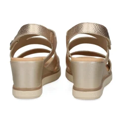 FLUCHOS Sandalias cuña de Mujer F1973 PLATINO