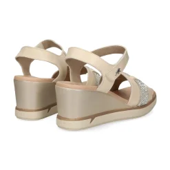 FLUCHOS Sandalias cuña de Mujer F1975 PORCELANA