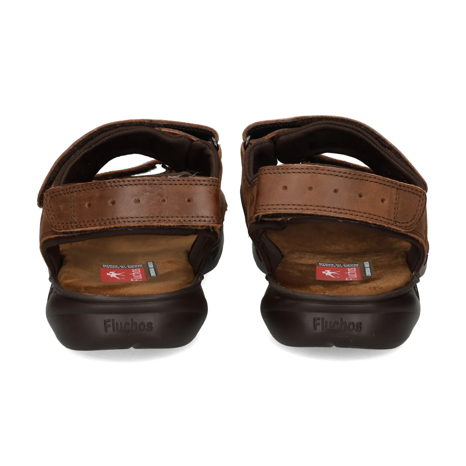 FLUCHOS Sandalias de Hombre F1201 CAFE+COM.1