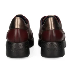 FLUCHOS Zapatos Blucher F2096 BURDEOS+COM.1