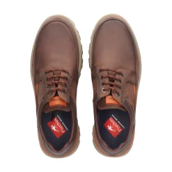 FLUCHOS Zapatos de vestir de Hombre F1843 CASTAÑO+COM.1