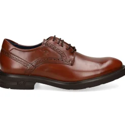 FLUCHOS Zapatos de vestir de Hombre F0630 CASTAÑO