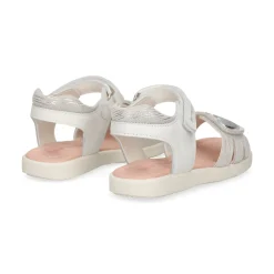 GARVALIN Sandalias, chanclas y albarcas de niña 252424-B050 BLANCO