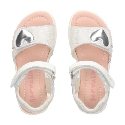 GARVALIN Sandalias, chanclas y albarcas de niña 252424-B050 BLANCO