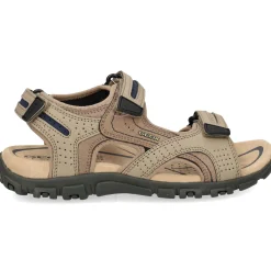 GEOX Sandalias de Hombre U8224D C0829 SAND/NAVY