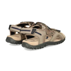 GEOX Sandalias de Hombre U8224D C0829 SAND/NAVY