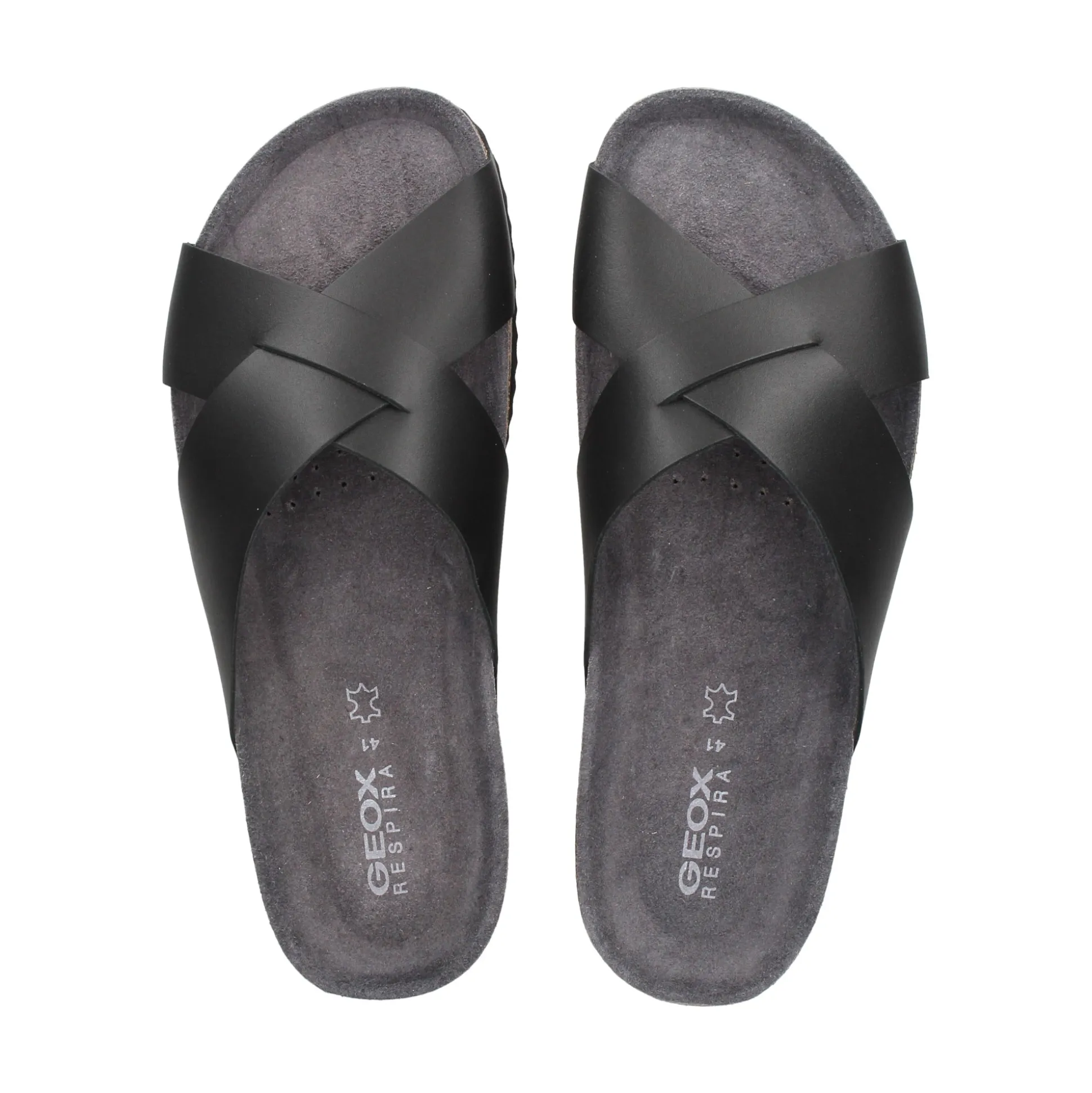 GEOX Sandalias de Hombre U459VD C9999 NEGRO