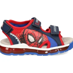 GEOX Sandalias y chanclas de niño J450QB C0735 NAVY/RED