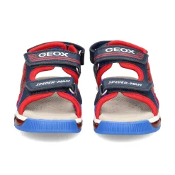 GEOX Sandalias y chanclas de niño J450QB C0735 NAVY/RED