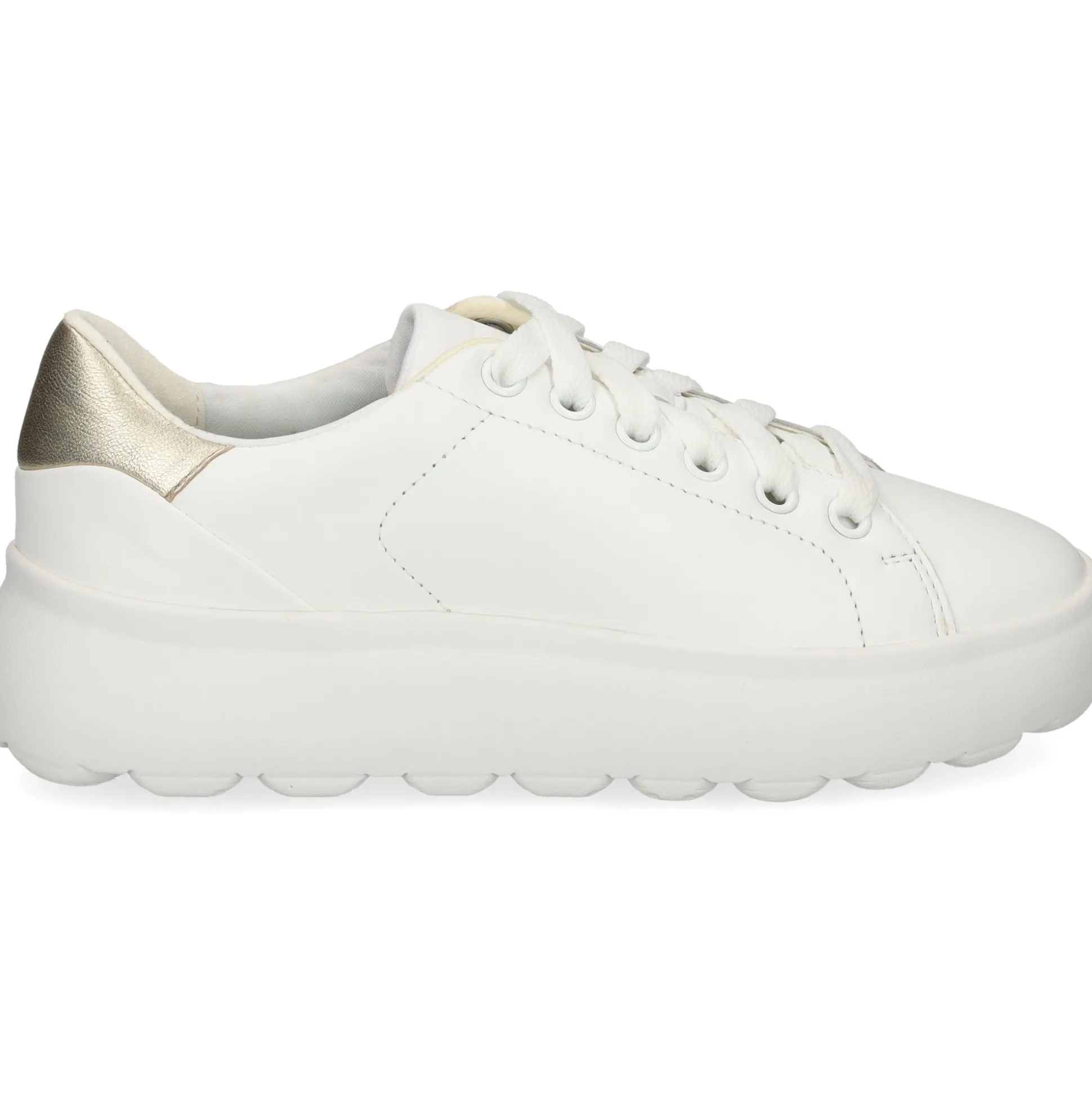 GEOX Zapatillas de Mujer D35TCB C0232 [WHITE/GO
