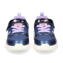GEOX Zapatillas de niñas J46M4B C4268 NAVY/FUCH