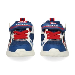 GEOX Zapatillas de Niño J45LBB C0200 BLUE/RED