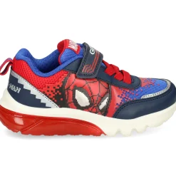 GEOX Zapatillas de Niño J45LBF C0735 NAVY/RED