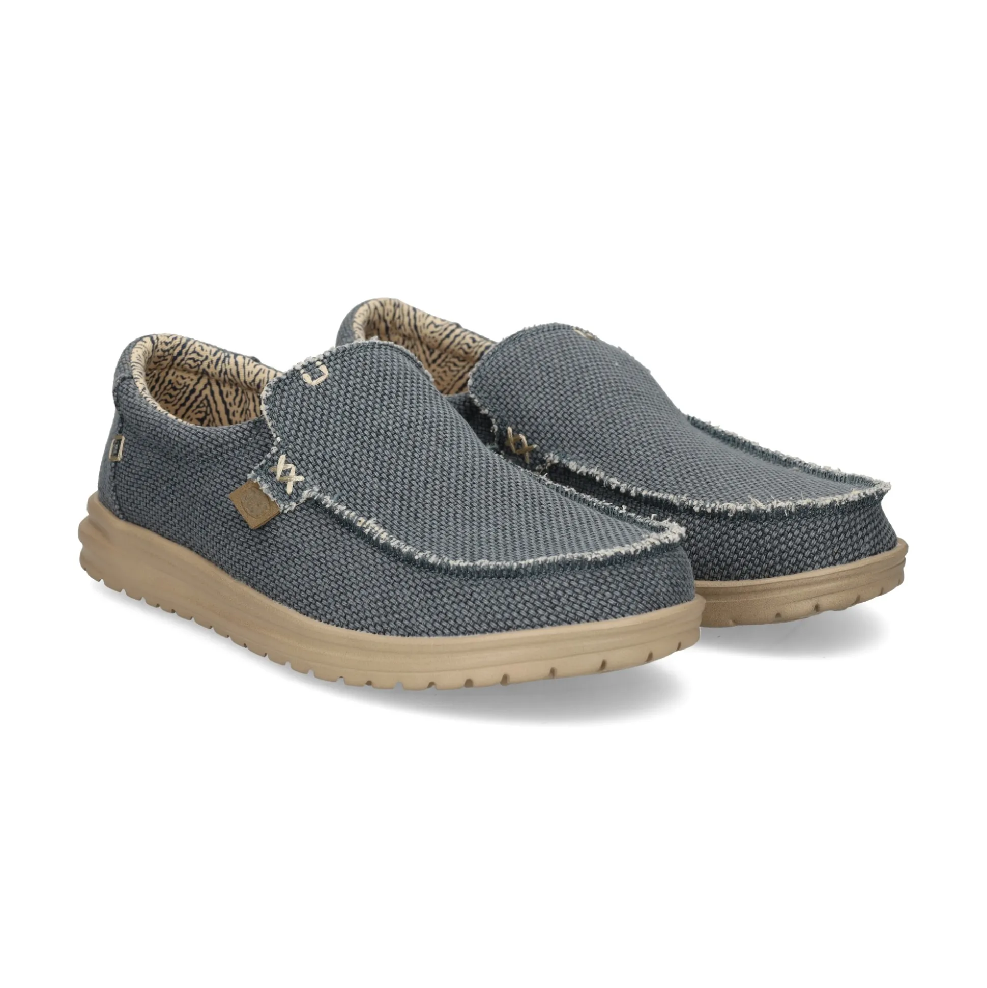 HEY DUDE Mocasines de Hombre 40124 4NL DEEP BLUE