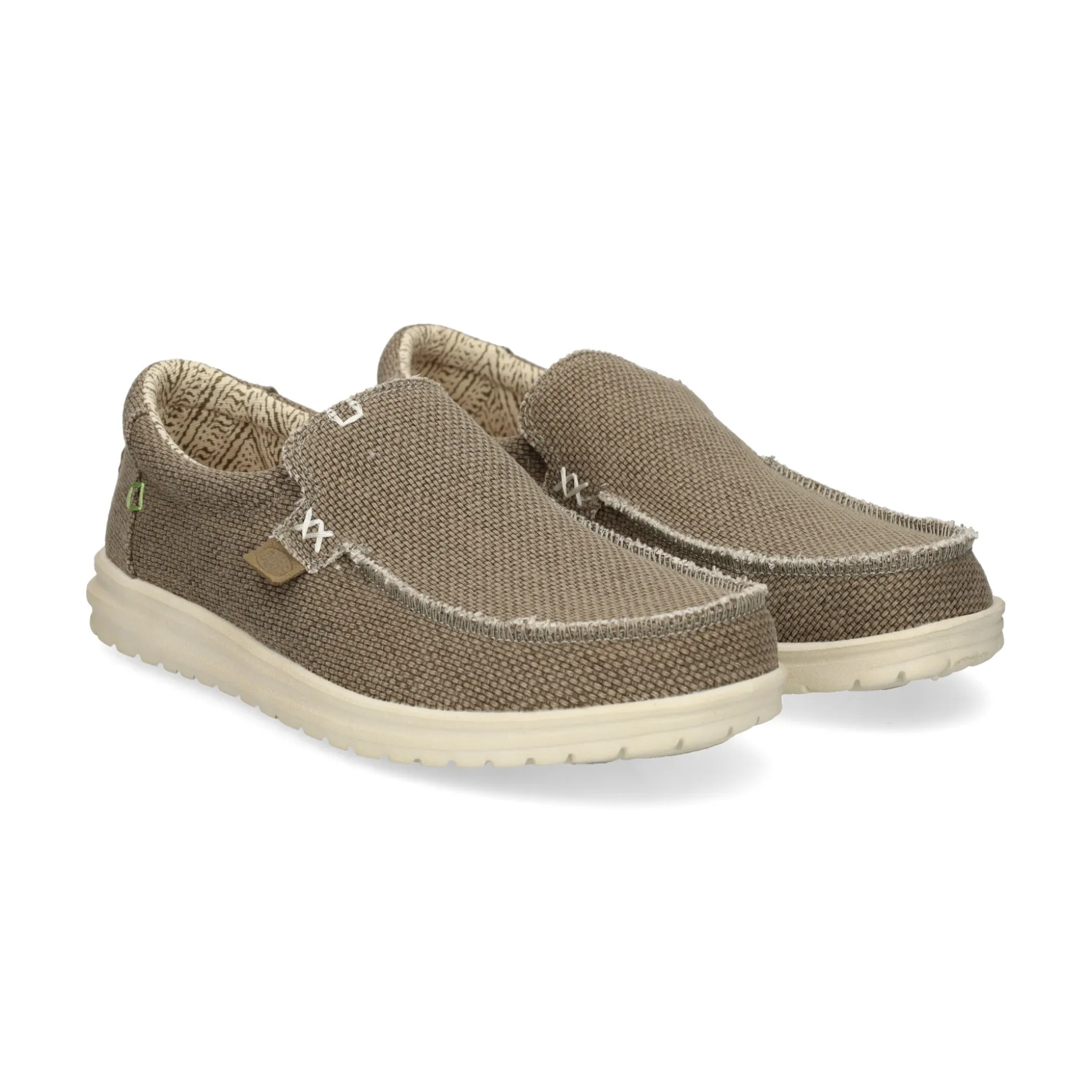 HEY DUDE Mocasines de Hombre 40124 2BS FOSSIL