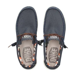 HEY DUDE Zapatillas de Hombre WALLY SOX STITCH 4NY NAVY