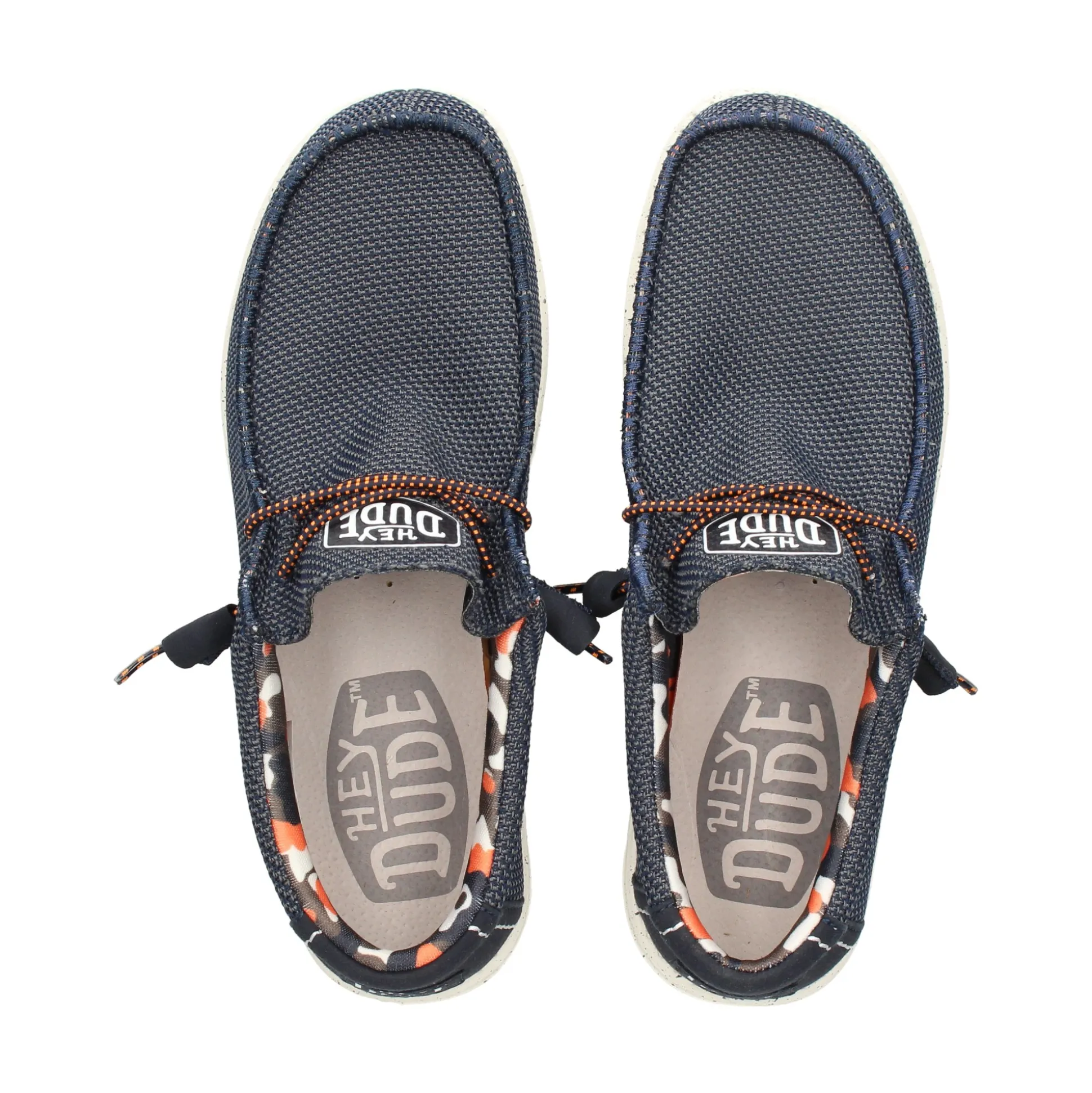 HEY DUDE Zapatillas de Hombre WALLY SOX STITCH 4NY NAVY