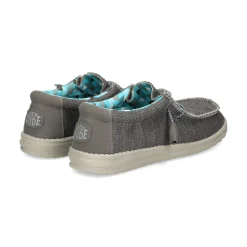 HEY DUDE Zapatillas de Hombre WALLY SOX 025 CHARCOAL