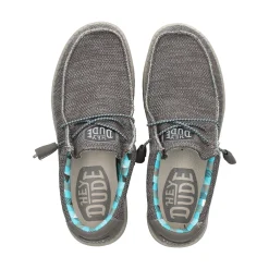 HEY DUDE Zapatillas de Hombre WALLY SOX 025 CHARCOAL