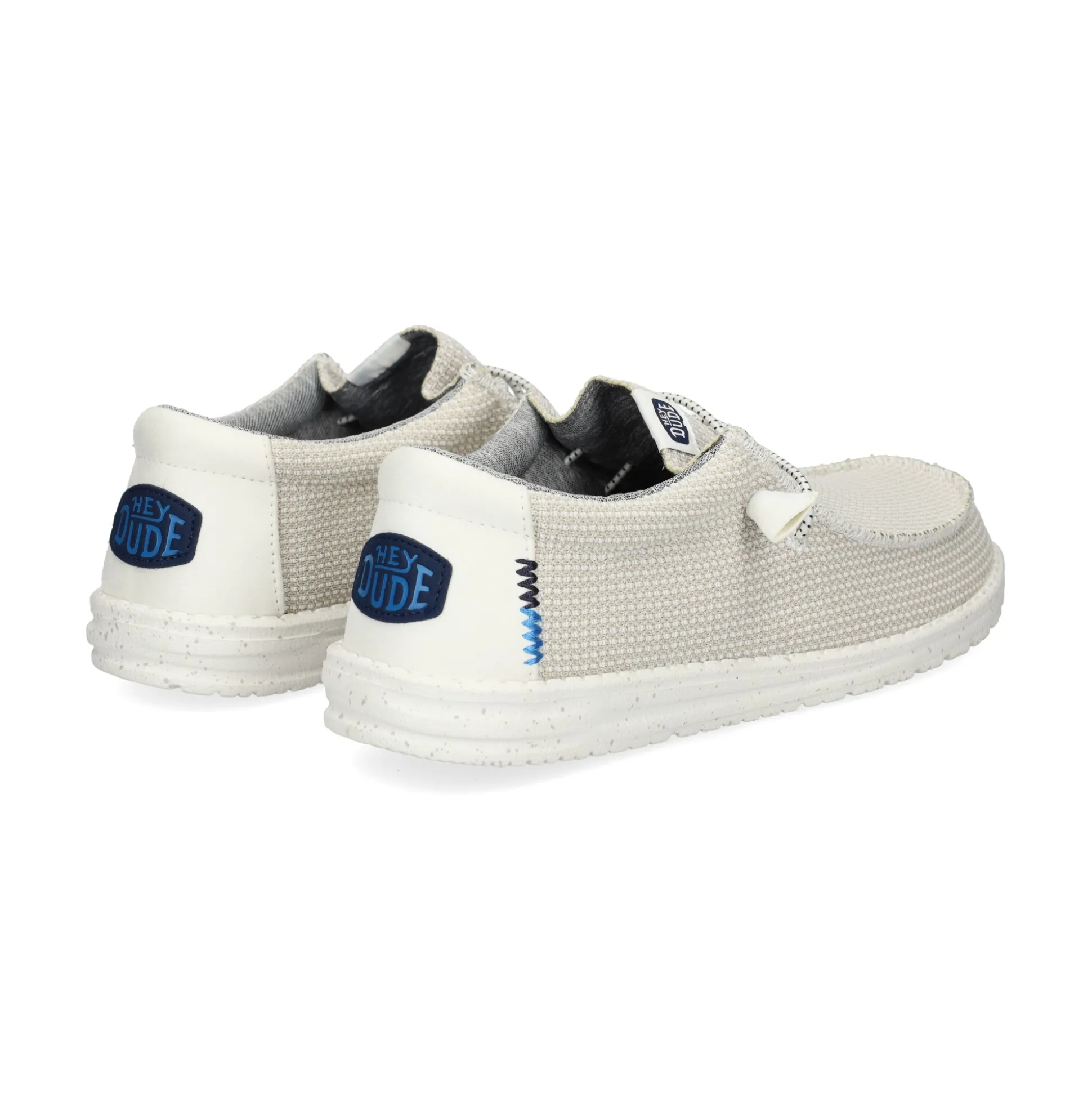 HEY DUDE Zapatillas de Hombre WALLY SPORT MESH 100 BLANCO