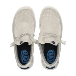 HEY DUDE Zapatillas de Hombre WALLY SPORT MESH 100 BLANCO