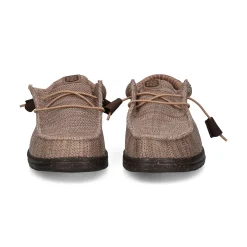 HEY DUDE Zapatillas de Hombre WALLY STRETCH 0PQ DEEP TAUPE/