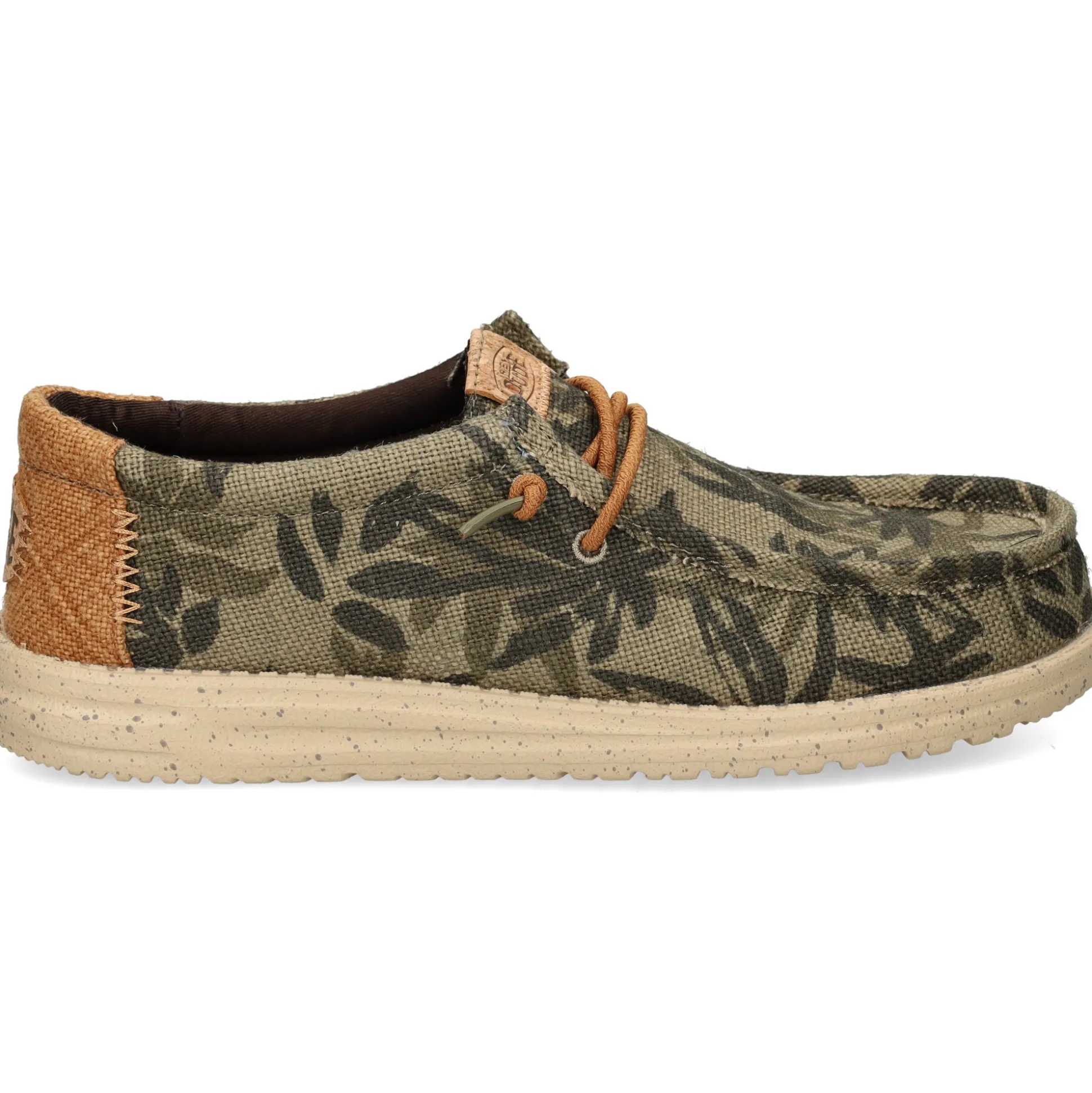 HEY DUDE Zapatillas de Hombre WALLY PALM 3ZX BURNT/GINGE