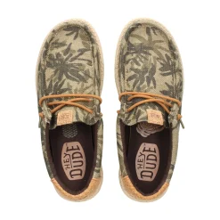 HEY DUDE Zapatillas de Hombre WALLY PALM 3ZX BURNT/GINGE