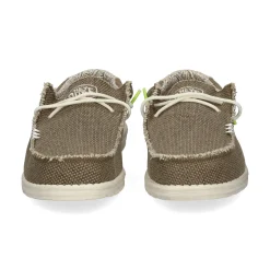 HEY DUDE Zapatillas de Hombre WALLY BRAIDED 2BS FOSSIL
