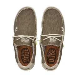 HEY DUDE Zapatillas de Hombre WALLY BRAIDED 2BS FOSSIL