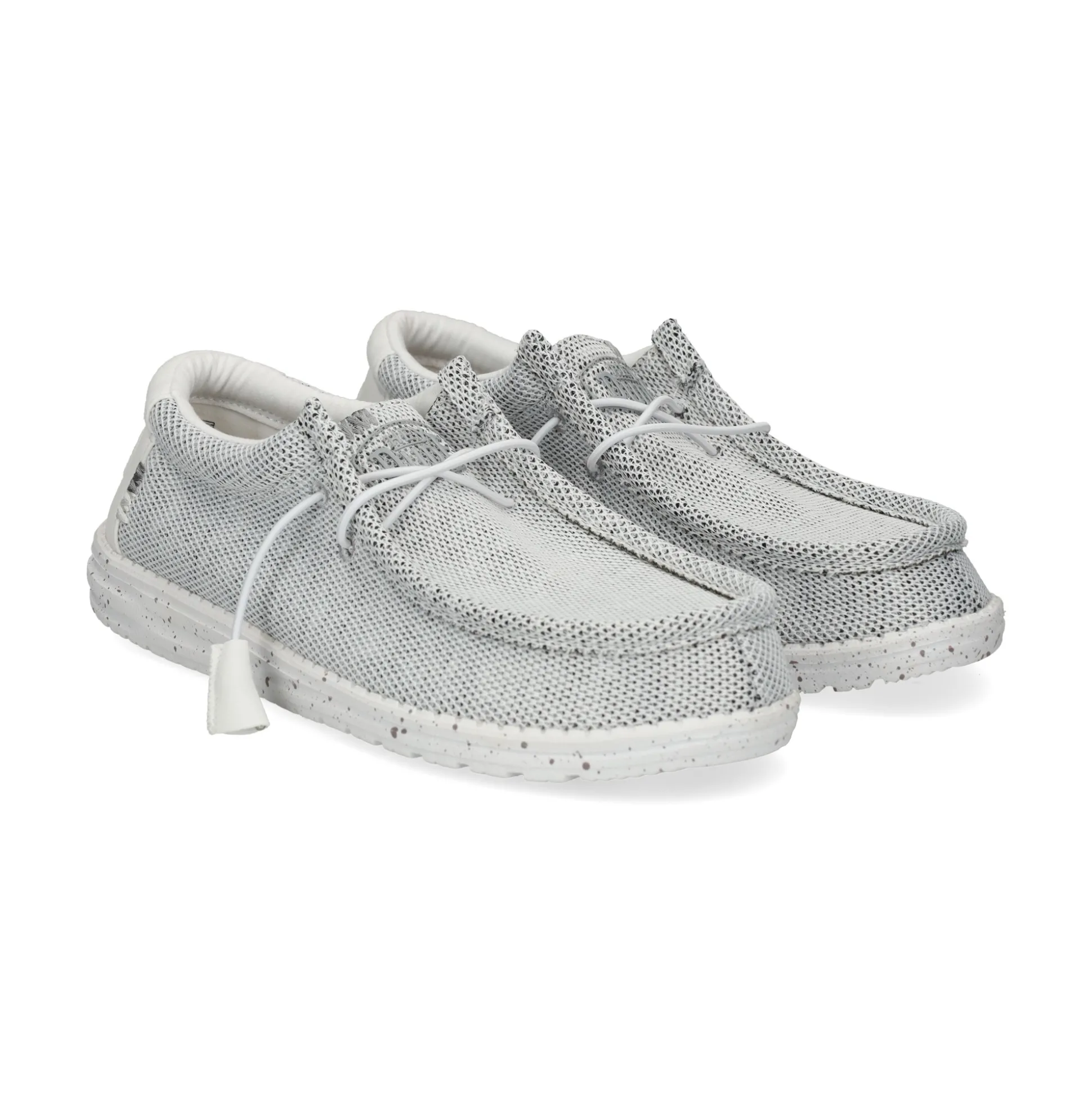 HEY DUDE Zapatillas de Hombre WALLY SOX 1KA STONE WHITE