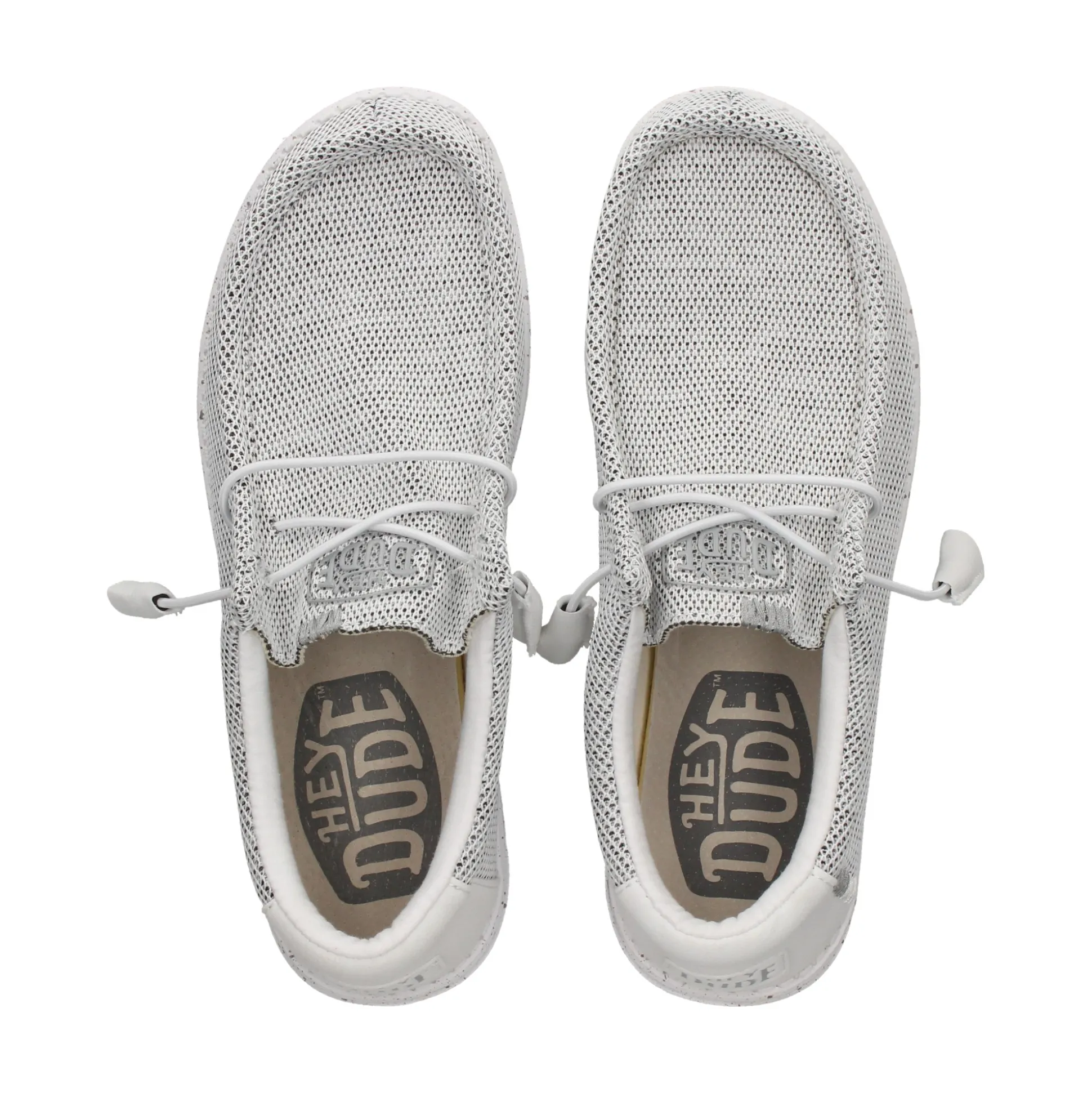 HEY DUDE Zapatillas de Hombre WALLY SOX 1KA STONE WHITE