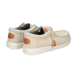 HEY DUDE Zapatillas de Hombre WALLY CRAFT 1LB OFF WHITE