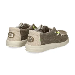 HEY DUDE Zapatillas de Hombre WALLY BRAIDED 2BS FOSSIL