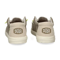 HEY DUDE Zapatillas de Hombre WALLY BRAIDED 2BS FOSSIL