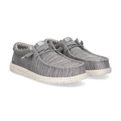 HEY DUDE Zapatillas de Hombre WALLY STRETCH 030 GRIS