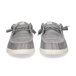 HEY DUDE Zapatillas de Hombre WALLY STRETCH 030 GRIS