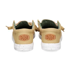 HEY DUDE Zapatillas de Hombre WALLY WASHED 267 WALNUT