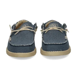 HEY DUDE Zapatillas de Hombre WALLY BRAIDED 4NM BLUE NIGHT