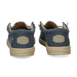HEY DUDE Zapatillas de Hombre WALLY BRAIDED 4NM BLUE NIGHT