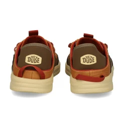 HEY DUDE Zapatos de vestir de Hombre 44338 2LI BONE BROWN