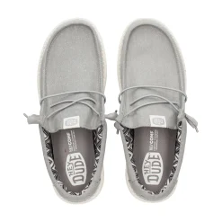 HEY DUDE Zapatos de vestir de Hombre 40700 007 LIGHT GREY