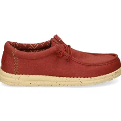 HEY DUDE Zapatos de vestir de Hombre 40700 7BH BURNT RED