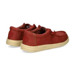 HEY DUDE Zapatos de vestir de Hombre 40700 7BH BURNT RED