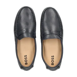 HUGO Mocasín de niño J52808 862 AZUL ELECTR