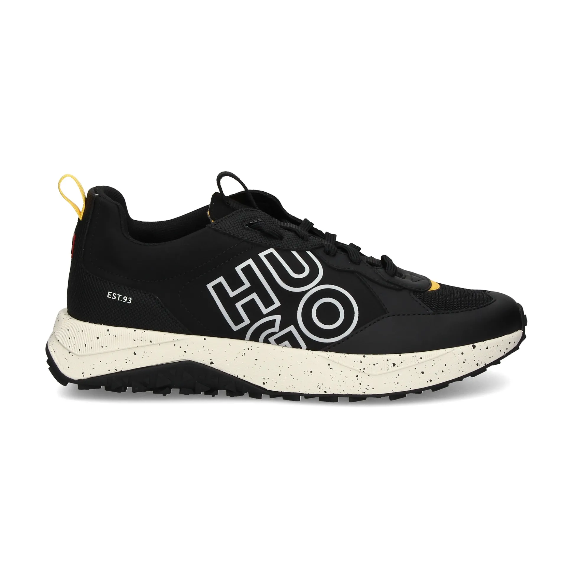 HUGO Zapatillas de Hombre Kane_Runn_lgny 001 NEGRO