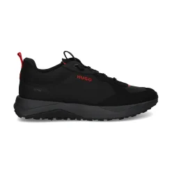 HUGO Zapatillas de Hombre Kane_Runn_nymf 001 NEGRO