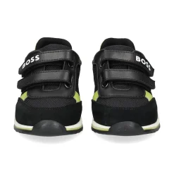 HUGO Zapatillas de Niño J09201 09B NEGRO