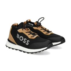 HUGO Zapatillas de Niño J52155 269 GALLETA